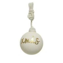 Palla Di Natale In Vetro Xmas Mm. 100