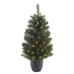 Alberino Di Natale Imperial Con Luci Cm 90