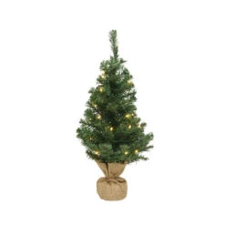 Alberino Di Natale Imperial Con Luci Cm 45