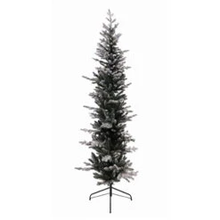 Albero Di Natale Calgary Slim Innevato Cm 240