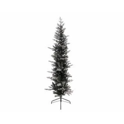 Albero Di Natale Calgary Slim Innevato Cm 210