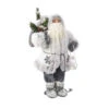 Babbo Natale Bianco Con Lanterna Cm. 45 -Merry Chrismas Outlet nk039