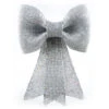 Fiocco Di Natale Glitter Argento Cm 30 1 Fiocco Di Natale Glitter Argento Cm 30 -Merry Chrismas Outlet nk071 a