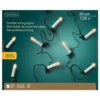 Candele 30 Luci Led Con Clip Per Albero Di Natale Mt 7,25 -Merry Chrismas Outlet nk078b
