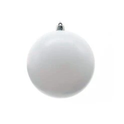 Palla Di Natale Mm 140 Bianca