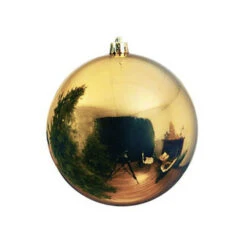 Palla Di Natale Mm 200 Oro
