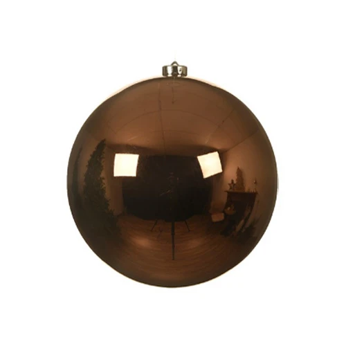 Palla Di Natale Mm 200 Brown 3 Palla Di Natale Mm 200 Brown