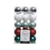 Box 30 Palline Di Natale Mix Christmas Mm 60 -Merry Chrismas Outlet nk220w