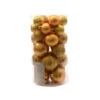 Box 30 Palline Di Natale Gold Intense -Merry Chrismas Outlet nk221 g