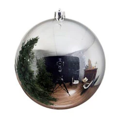 Palla Di Natale Maxi Argento Mm 250 – PREZZO NETTO