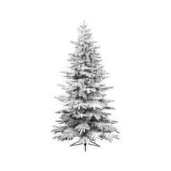 Albero Di Natale Alaskan Innevato Cm. 210