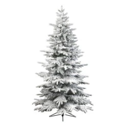 Albero Di Natale Alaskan Innevato Cm 300