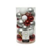 Box 30 Palline Di Natale Christmas Time -Merry Chrismas Outlet nk352 r