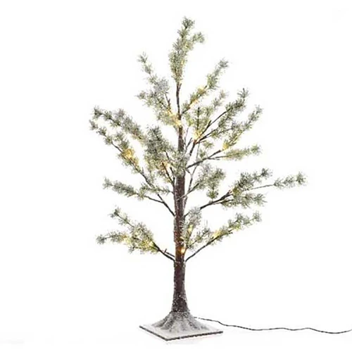 Albero Di Natale Innevato Con Luci Led Cm 210 3 Albero Di Natale Innevato Con Luci Led Cm 210