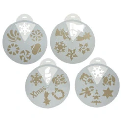 Stencil Di Natale Assortiti