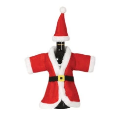 Party Natale Copri Bottiglia Babbo Natale Cm. 40